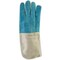Magid Leather Gloves, Blue, Large, 12 PK T4650WL - alternate 2